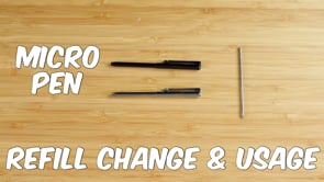NarwhalCo Set of 2 MICRO Pens (3.3")