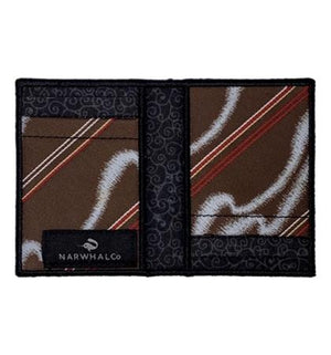 Wide Band - Tie Fold Wallet :: Narwhal Company