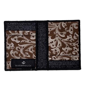 Baroque - Tie Fold Wallet :: Narwhal Company