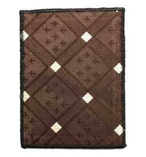 Cross Stitch - Tie Slim Wallet :: Narwhal Company